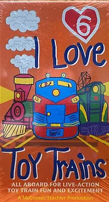 TM Books & Video  I Love Toy Trains  Part 6 VHS Tape New-Factory Sealed • $5.95