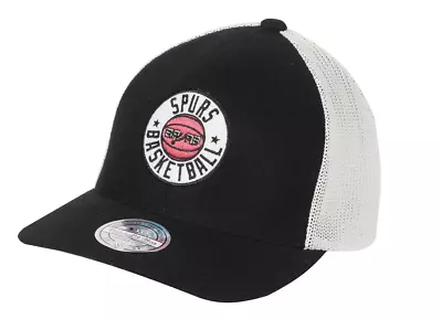 Mitchell&ness Snapback Hwc Patch 110 San Antonio Spurs Black • £35.59