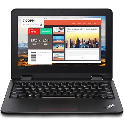 Lenovo ThinkPad 11e Yoga Gen 6 Intel I5 8200Y 1.30GHz 8GB RAM 256GB SSD 11.6  To • $199