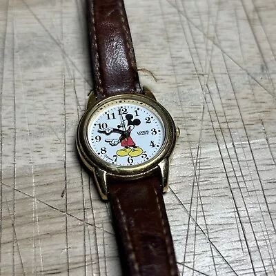 Vintage MICKEY MOUSE Disney Watch Lorus Designed For Disney; Water Resistant • $14.99