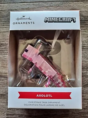 2023 Hallmark Ornament Tree Minecraft Pink Axolotl Video Game • $9.95