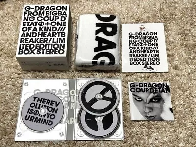 G-DRAGON COUP D'ETAT +ONE OF A KIND & HEARTBREAKER Limited Edition Set BIGBANG • $64.88