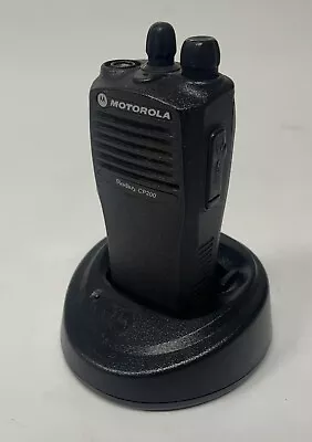 Motorola CP200 Portable Two-Way Radio W/ Cradle • $69.99