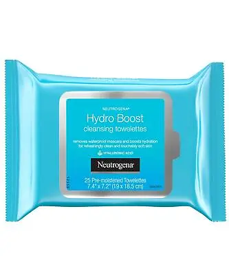 Neutrogena Hydro Boost Cleanser & Make Up Remover Facial Wipes 25ct • $8.14