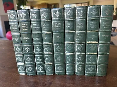 Charles Dickens Complete Works Centennial Edition Heron 9 Books • £44.20