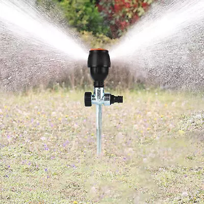 360° Rotation Lawn Sprinkler Garden Yard Auto Irrigation System Save Water  • $14.59