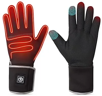 $145.49 • Buy Heated Glove Liners For Men Women Rechargeable Battery Heated Gloves Winter W...