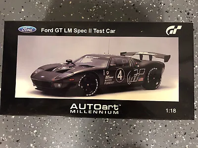 AUTOart 2005 FORD GT LM RACE CAR SPEC II CARBON FIBER 1:18 (80514) - NEW IN BOX • $699