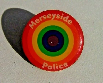 Badge Merseyside Police Round Enamel • £1.99