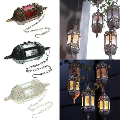 Chandelier Ceiling Pendant Light Shade Chandeliers Vintage Wall Hanging  Candle • £19.27