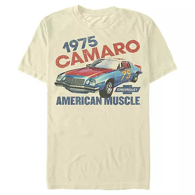 Men's General Motors Retro 1975 Camaro American Muscle T-Shirt • $13.99