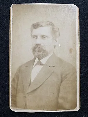 Antique Oskaloosa Iowa IA Fancy Back Stamp Building Civil War Era CDV Photo Card • $19.95