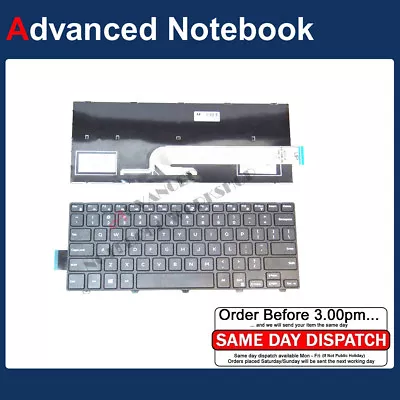 US Non-Backlit Keyboard For Dell Inspiron 14 5000 5457 5458 5459 7447 P55G • $29