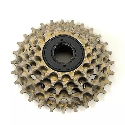 Vintage Suntour Pro Compe 5 Speed Freewheel 14-28 Gold • $36.98