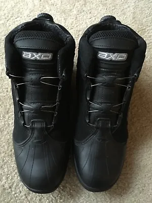 AXO Striker Street Boa Motorcycle Boots Men’s Size 11 • $79.99