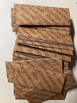 20 US Flat Quarter Coin Wrappers • $0.99