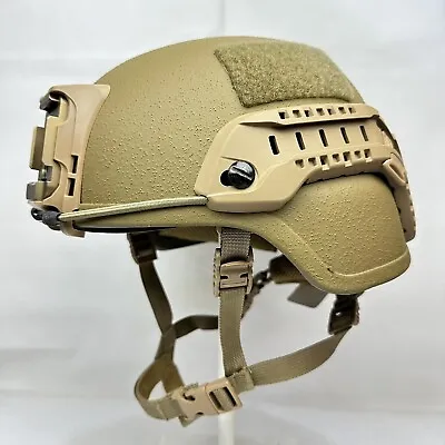 Medium Coyote Brown ACH Ballistic Military Advanced Combat Helmet MICH FAST Ship • $459.99