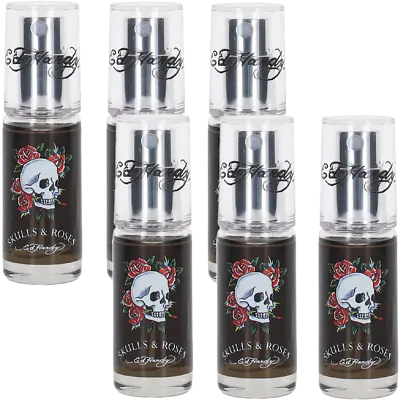 Skulls & Roses By Ed Hardy For Men Combo Pack: Mini EDP Cologne (6x0.25oz) New • $48.38