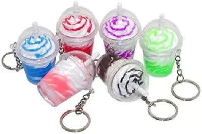 £3.99 • Buy Funky Novelty Cute Mini 3D Food IceCream Cup Keyring Key Chain Buckle Charm