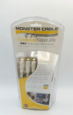 MONSTER CABLE 24K GOLD HS V100 Audio S-Video 8FT FACTORY New Sealed • $13.95