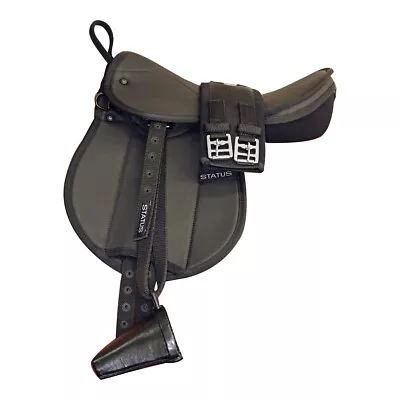 Pony Pad Childs Saddle INCLUDES Clogs Girth And Leathers • $209.95