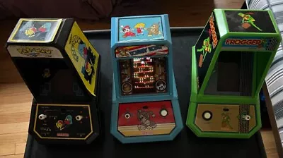 Coleco Mini Arcade Lot Pac-Man Frogger And Donkey Kong • $200