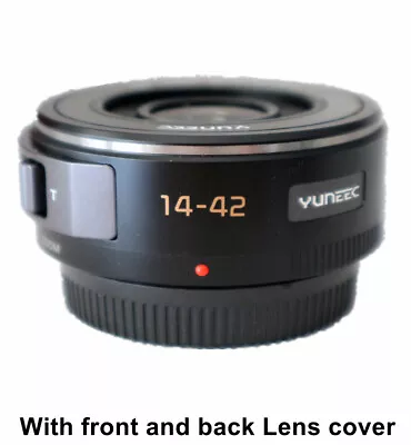 Lumix G 14-42mm F/3.5-5.6 Autofocus Lens For Panasonic Olympus M4/3-Mount Camera • $107.89