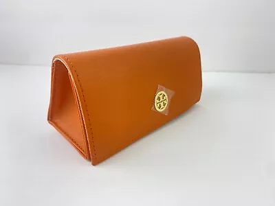 Large Tory Burch Sunglasses/eye Glasses Case Magnetic Eyeglasses Orange • $13.99