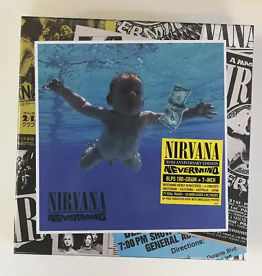 8x 12   LP Vinyl Box Nirvana Nevermind Limted Edition 180g Press - BO90 • $598.51