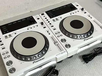 Pioneer DJ CDJ-850-W White Pair Digital Turntable Multi Player CDJ850 Used Japan • $998.80