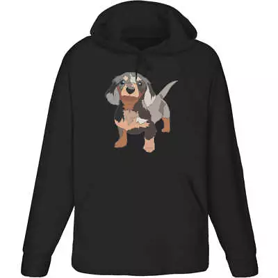 'Cute Dachshund Puppy' Adult Hoodie / Hooded Sweater (HO040533) • $31.10