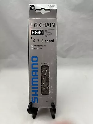 Shimano CN-HG40 6/7/8 Speed Chain Mountain Road Bike Bicycle 116L Connecting Pin • $17.95