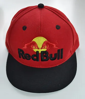 Red Bull Embroiderd Snap Back Cap Hat • $20