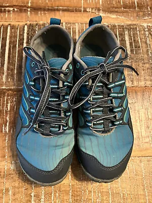 Merrell Vibram Lithe Glove Castle Rock Blue Lightweight Shoes Womens Size 6.5 • $28