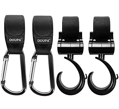 Baby Stroller Hooks Clips Convenient Stroller Accessories Mommy Bag Hooks Fo... • $17.23