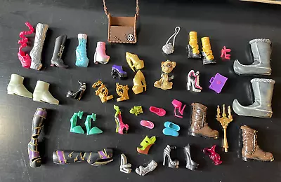 Huge Lot Of Monster High/Barbie Accessories - Shoes Purses Wat Zit Animal • $12.50