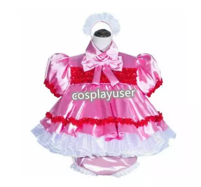 NEW Sissy Maid Satin Dress Tailor-made • $58.20