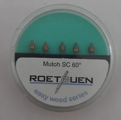 Original Roetguen Mutoh SC 60° Vinyl Cutter Plotter Blades • $48