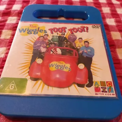 😇 The Wiggles Toot Toot DVD 2005 Blue ABC For Kids PAL Reg 4  Some Scratches • $11.99