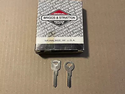$9.99 • Buy Nos Ford Ignition And Trunk Key Blanks 1952-1965 Briggs & Stratton