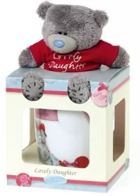 Me To You Tatty Teddy Collectors 4  Plush & Mug Gift Set - Lovely Daughter • £15.99