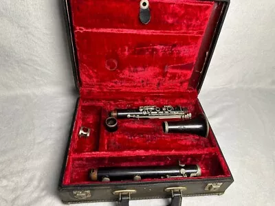 Noblet Paris Wood Clarinet Vintage 1970s W/ Case • $95