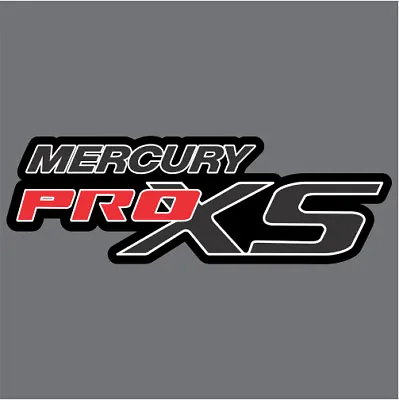 700-108 Black Mercury Pro XS Carpet Graphic Decal Sticker For Fishing Bass Boats • $11.99