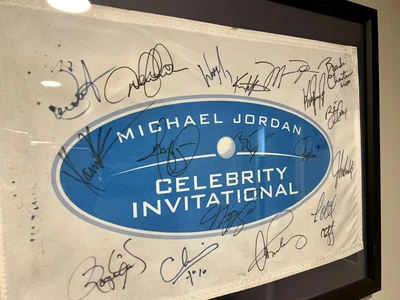 $2500 • Buy 2010 Michael Jordan Autograph Golf Flag