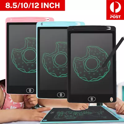 8.5 / 10 / 12  LCD Writing Tablet Drawing Board Colorful Handwriting Pad Kids • $8.39