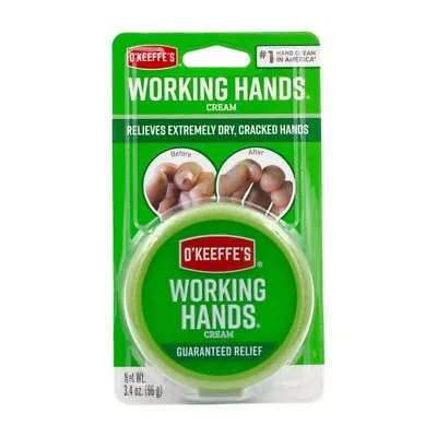 O'Keeffe's Working HANDS No Scent Moisturizing Hand Repair Cream 3.4oz 30 SPF • $16.99