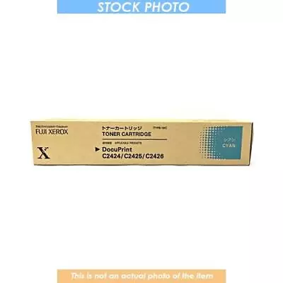 Ct200256 Fuji Xerox Docuprint C2424 Toner Cyan 36k • £195.30