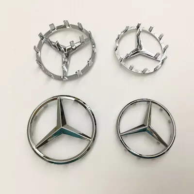 1PC 52 57mm Car Steering Wheel Center Emblem Badge For Mercedes Benz C E S Class • $13.99