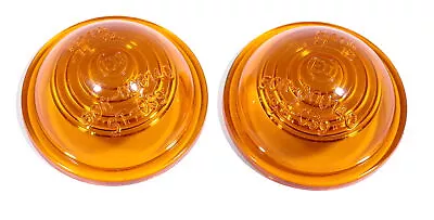 Replacement Lens Light Disc For Bullet Mini Indicator Orange ECE Approval E-Tested • $5.29