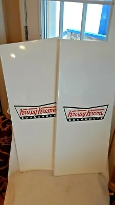 (2) Original Metal Krispy Kreme Display Signs • $155